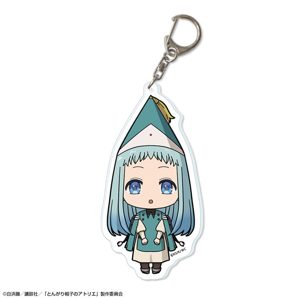License Agent TV Anime "Witch Hat Atelier" Big Acrylic Keychain Design 11 (Richeh / Chibi Chara)