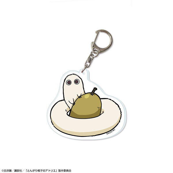 License Agent TV Anime "Witch Hat Atelier" Big Acrylic Keychain Design 12 (Brushbuddy / Chibi Chara)