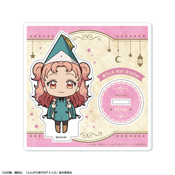 License Agent TV Anime "Witch Hat Atelier" Chibi Chara Acrylic Stand Design 04 (Tetia / Chibi Chara) 圖片 1