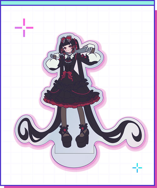 WHY SO SERIOUS? NEEDY STREAMER OVERLOAD Acrylic Stand Michica Gokubara (waki ver.)