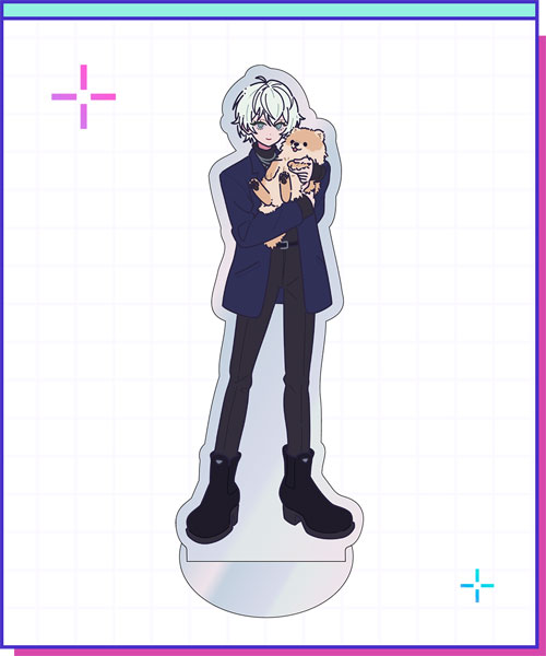 WHY SO SERIOUS? NEEDY STREAMER OVERLOAD Acrylic Stand Nechika-sama (waki ver.) gambar 1