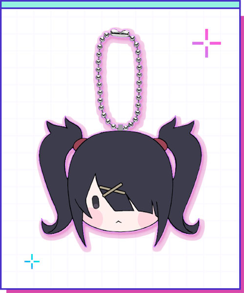 WHY SO SERIOUS? NEEDY STREAMER OVERLOAD Needy Girl Plush Medal Pouch Ame-chan hình ảnh 1