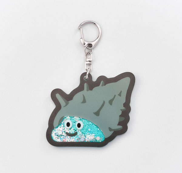Square Enix Dragon Quest Smile Slime Rame de KiraKira! Keychain Marine Slime รูปภาพ 1