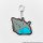 Square Enix Dragon Quest Smile Slime Rame de KiraKira! Keychain Marine Slime รูปภาพ 3