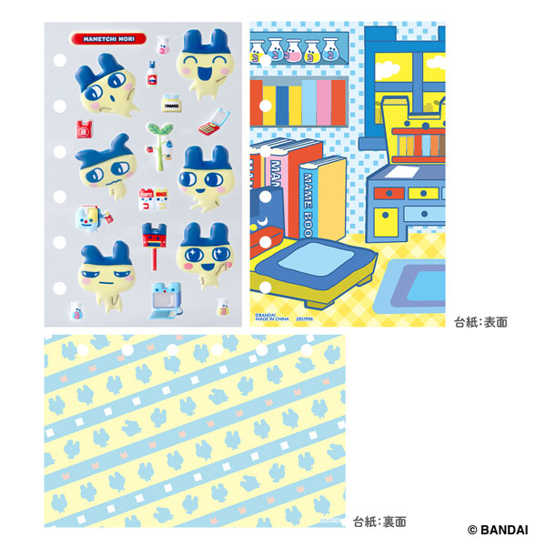 Bandai Tamagotchi Tamamori Sticker Refill Mametchi Mori Set