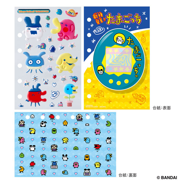 Bandai Tamagotchi Tamamori Sticker Refill 30th New Type Found! Tamagotchi Set
