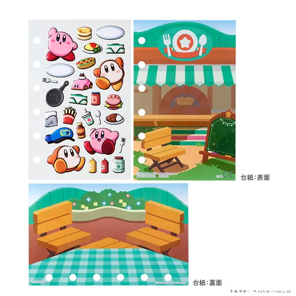 Bandai Kirby PetaMori Sticker Refill Waddle Dee Cafe Set รูปภาพ 1