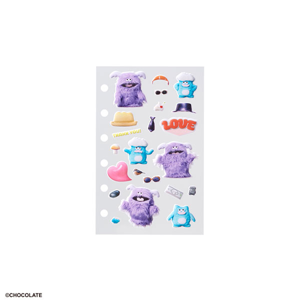 Bandai Whippi & Wrappi PetaMori Sticker Refill Osoto de Asobou Set รูปภาพ 1