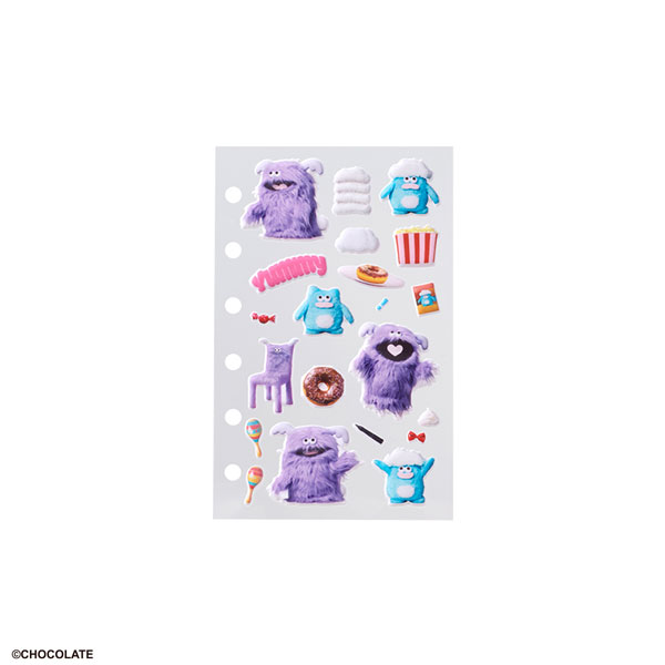 Bandai Whippi & Wrappi PetaMori Sticker Refill Oheya de Moriagarou Set Bild 1