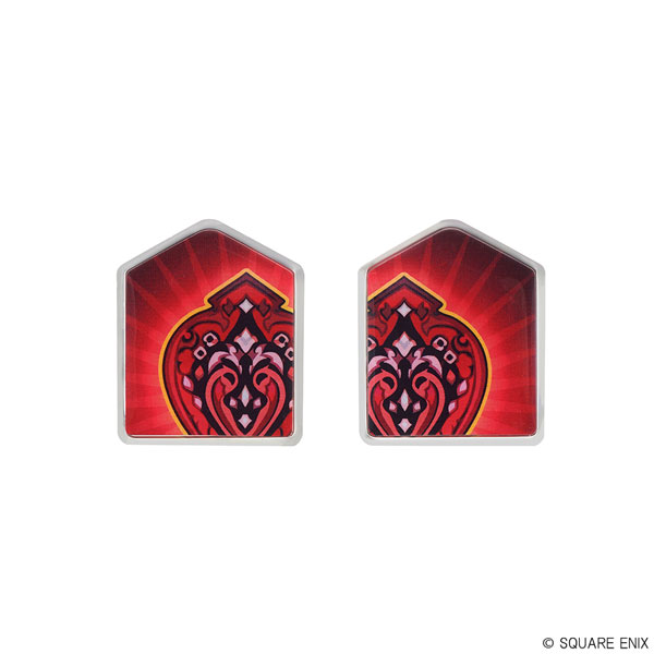 Square Enix Final Fantasy XIV Pair Status Effect Pin Badge Set Closed Position