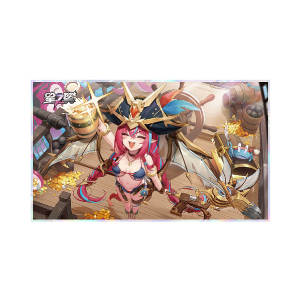 SHENGTIAN GAMES Starward KV Series Acrylic Shikishi Emika Captain Demon Ver. รูปภาพ 1