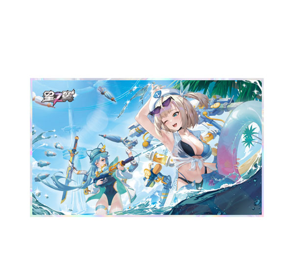 SHENGTIAN GAMES Starward KV Series Acrylic Shikishi Kaze x Hikari Swimsuit Ver. รูปภาพ 1