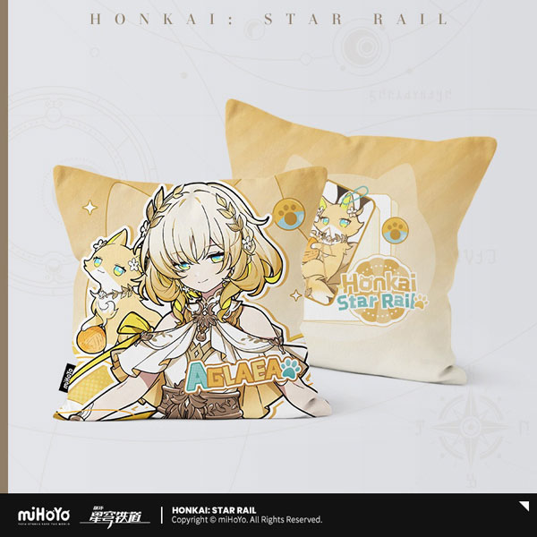 miHoYo Honkai: Star Rail Chibi Cat Series Cushion Cover Aglaea