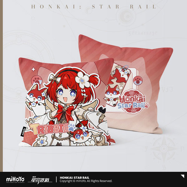 miHoYo Honkai: Star Rail Chibi Cat Series Cushion Cover Tribbie