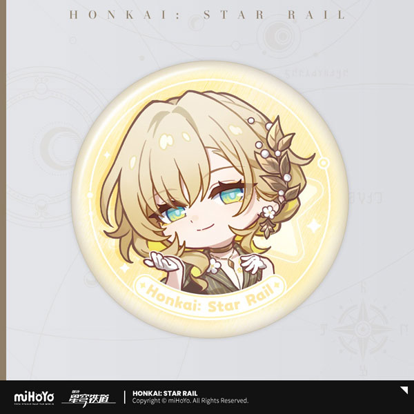 miHoYo Honkai: Star Rail Nameless Medal Series Tin Badge Aglaea