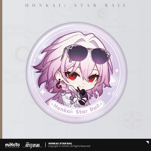 miHoYo Honkai: Star Rail Nameless Medal Series Tin Badge Evernight