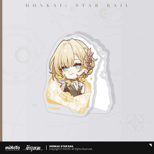 miHoYo Honkai: Star Rail Nameless Medal Series Acrylic Clip Aglaea