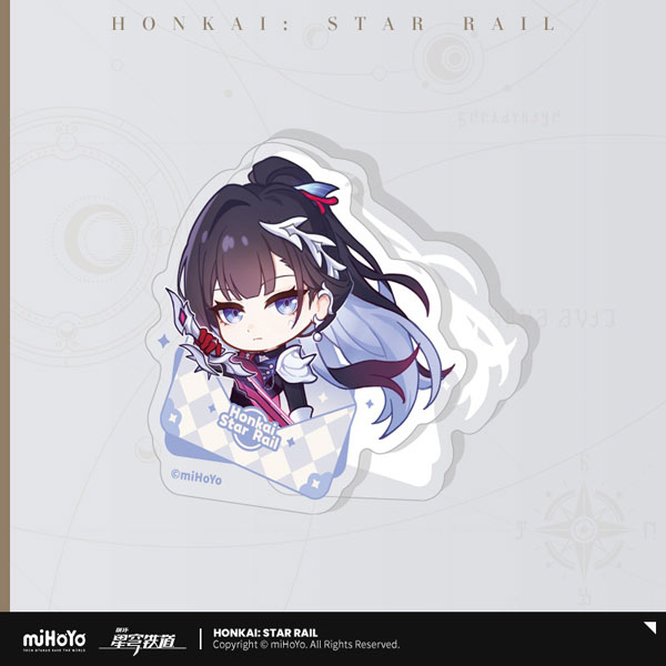 miHoYo Honkai: Star Rail Nameless Medal Series Acrylic Clip Hysilens