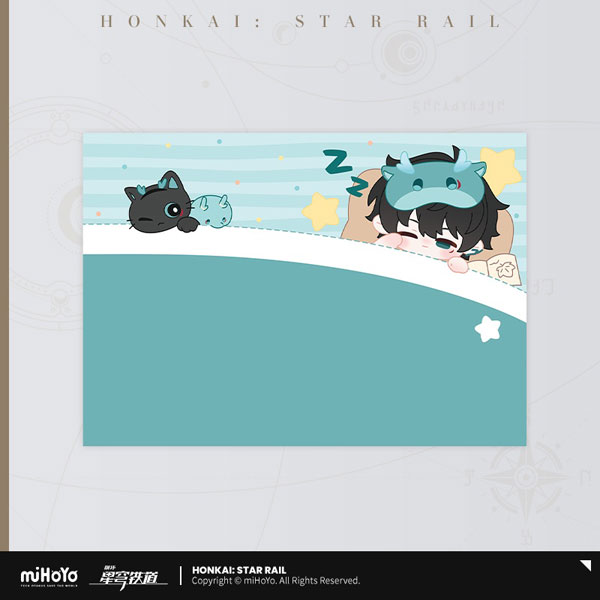 miHoYo Honkai: Star Rail Men's Dormitory Chibi Interior Series Pillow Cover Dan Heng hình ảnh 1