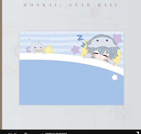 miHoYo Honkai: Star Rail Men's Dormitory Chibi Interior Series Pillow Cover Sunday