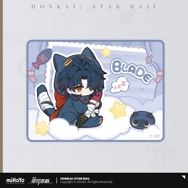 miHoYo Honkai: Star Rail Men's Dormitory Chibi Interior Series Blanket Blade