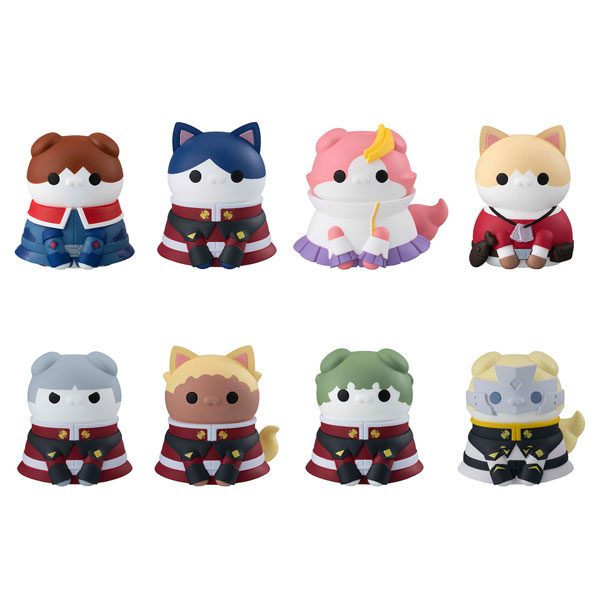 MegaHouse MEGA CAT PROJECT Mobile Suit Gundam SEED Mobile Suit Nyandam SEED Itsuwari no Nyanko 8Pack BOX