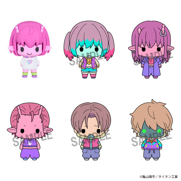 MegaHouse Chokorin Collection Milky Subway: The Galactic Limited Express 6Pack BOX