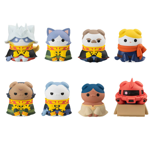 MegaHouse MEGA CAT PROJECT Mobile Suit Gundam Mobile Suit Nyandam Zeon Army Nya! 8Pack BOX
