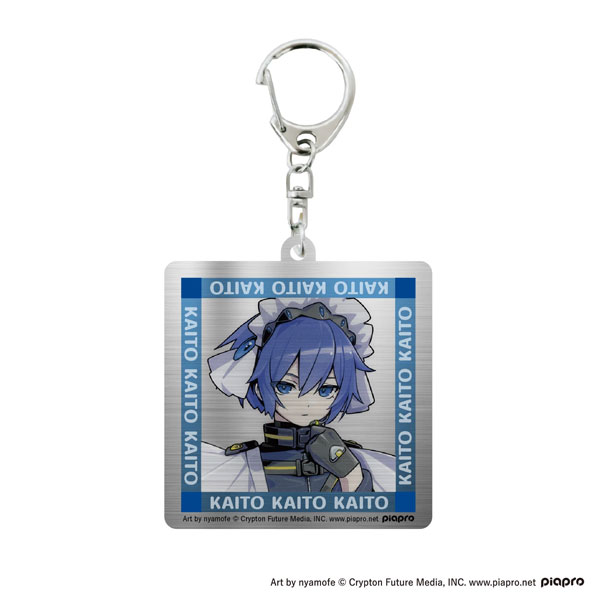 Cyber Agent Metal Keychain KAITO imagen 1