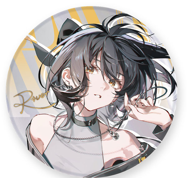 KURO GAMES [Exclusive Sale] Wuthering Waves Terminal Echo Themed Tin Badge Female Rover รูปภาพ 1