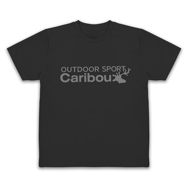 COSPA "Yuru Camp SEASON3" Caribou Dry T-shirt /BLACK-XL 圖片 1