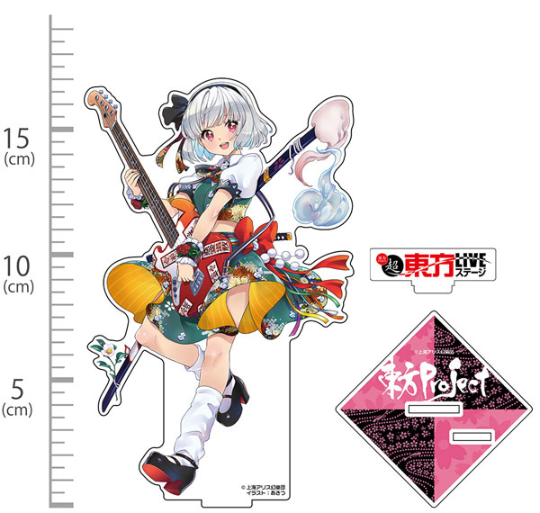 Hakurei Jinja Suukeikai Touhou Project Youmu Konpaku Acrylic Figure LIVE Stage Ver. illust: Akitsu รูปภาพ 1