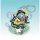 Hakurei Jinja Suukeikai Touhou Project Koishi Komeiji Acrylic Multipurpose Keychain LIVE Stage Ver. illust: Akitsu รูปภาพ 2