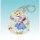 Hakurei Jinja Suukeikai Touhou Project Alice Margatroid Acrylic Multipurpose Keychain LIVE Stage Ver. illust: Akitsu image 2