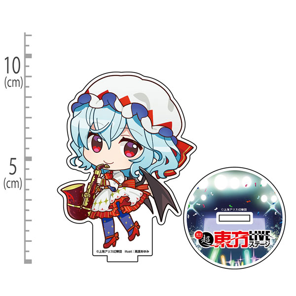 Hakurei Jinja Suukeikai Touhou Project Remilia Scarlet Acrylic Stand Chibi Chara Gensokyo LIVE Stage Ver. illust: Ayumi Takato