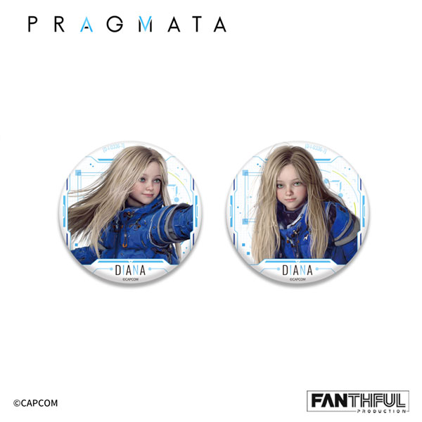 FANTHFUL PRAGMATA FP003PRAG2026 Tin Badge Set