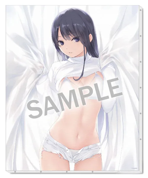 Brendream Coffee Kizoku Canvas Board WHITE Shiramine-san