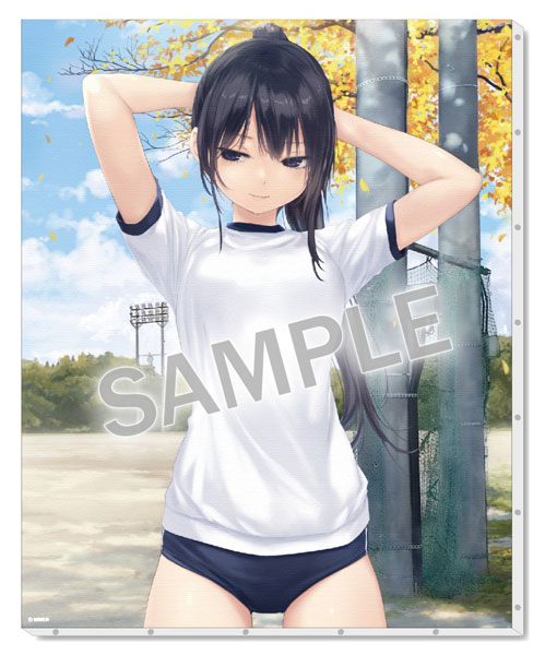 Brendream Coffee Kizoku Canvas Board P.E. Uniform Shiramine-san