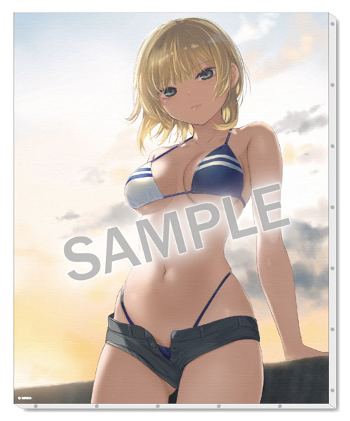 Brendream Coffee Kizoku Canvas Board Swimsuit Mele-san