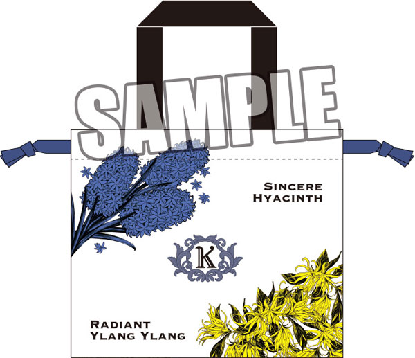 Broccoli Uta no Prince-sama Satin Drawstring Bag w/HandleFragrance Pairing Ver. "Kira Sumeragi"