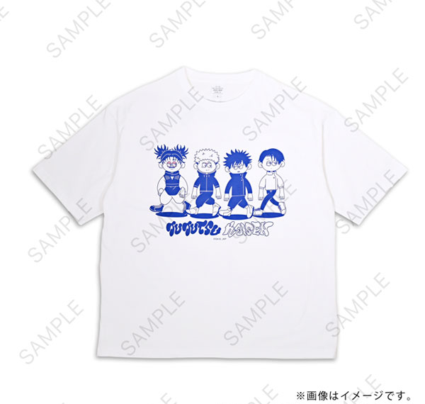 MirkWood Jujutsu Kaisen nhutoons Big T-shirt B (Itadori / Fushiguro / Okkotsu / Choso) รูปภาพ 1