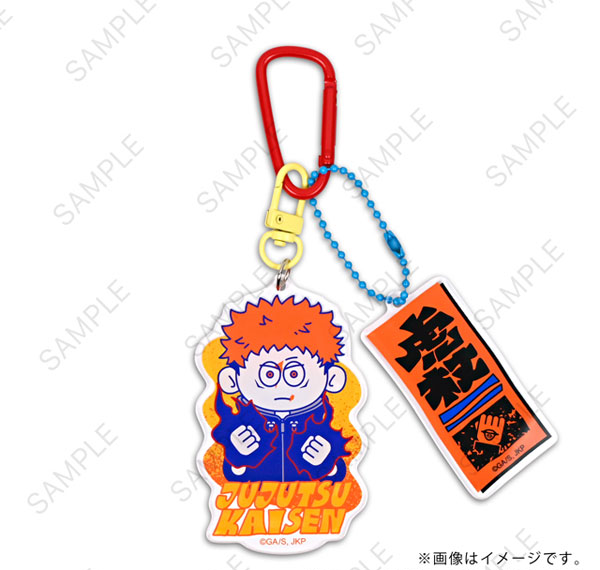 MirkWood Jujutsu Kaisen nhutoons Detachable Acrylic Keychain (Yuji Itadori) รูปภาพ 1