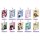Bandai Aurora Acrylic Keychain Fate/Grand Order F BOX 10Pack BOX รูปภาพ 2