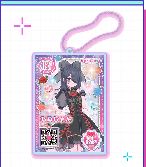 WHY SO SERIOUS? NEEDY STREAMER OVERLOAD Acrylic Keychain Ame-chan (Kanagai-sensei ver.) รูปภาพ 1