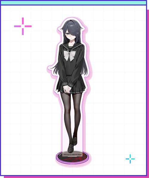 WHY SO SERIOUS? NEEDY STREAMER OVERLOAD 30cm Acrylic Stand Ame-chan (Student ver.)