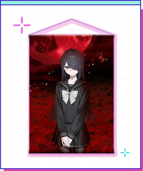WHY SO SERIOUS? NEEDY STREAMER OVERLOAD B2 Size Wall Scroll Ame-chan (Student ver.)