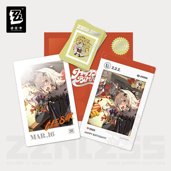 miHoYo Zenless Zone Zero HB2U Series Birthday Anniversary Set Vol.6 Caesar