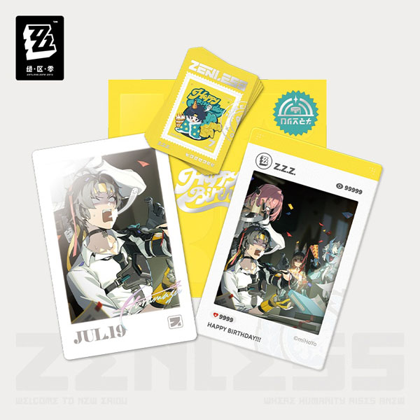 miHoYo Zenless Zone Zero HB2U Series Birthday Anniversary Set Vol.7 Asaba Harumasa