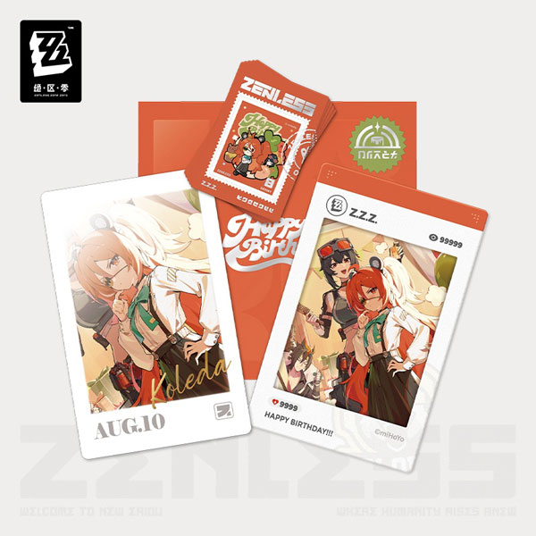 miHoYo Zenless Zone Zero HB2U Series Birthday Anniversary Set Vol.7 Koleda