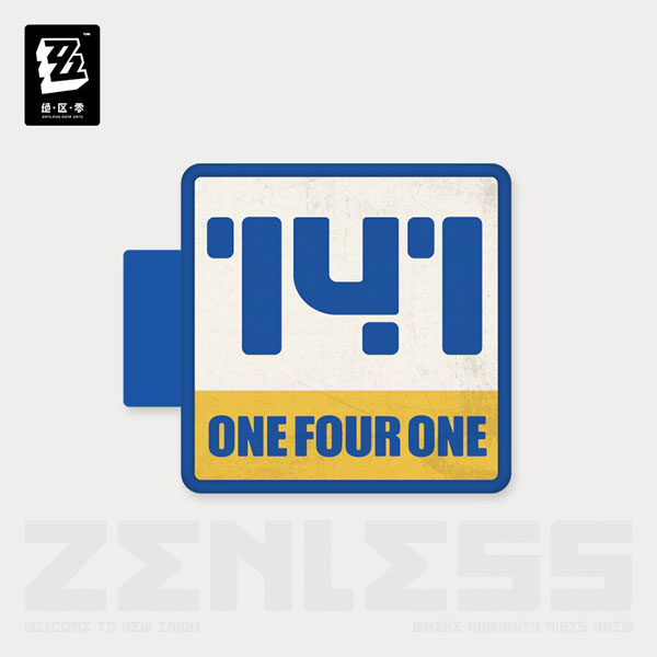 miHoYo Zenless Zone Zero New Eridu Selection Series Signboard-style Magnet 141 Convenience Store